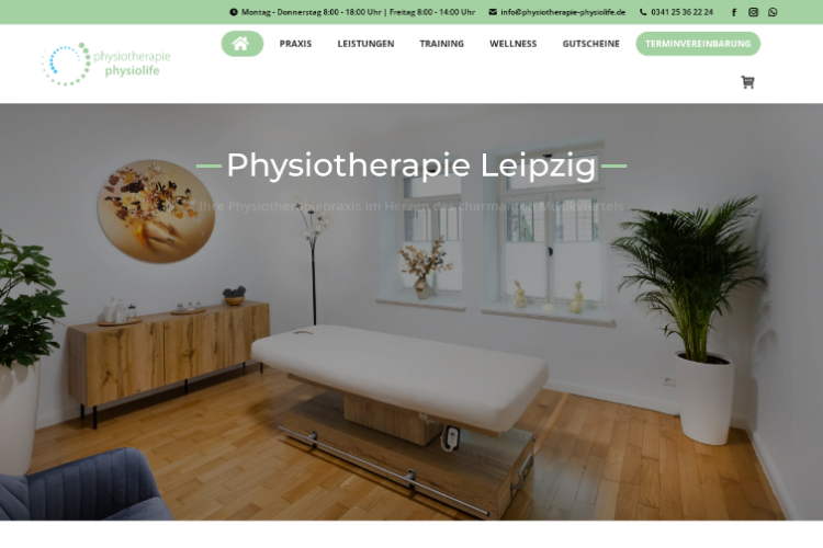Praxis für Physiotherapie in Leipzig